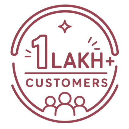 1 Lakh+ Customers